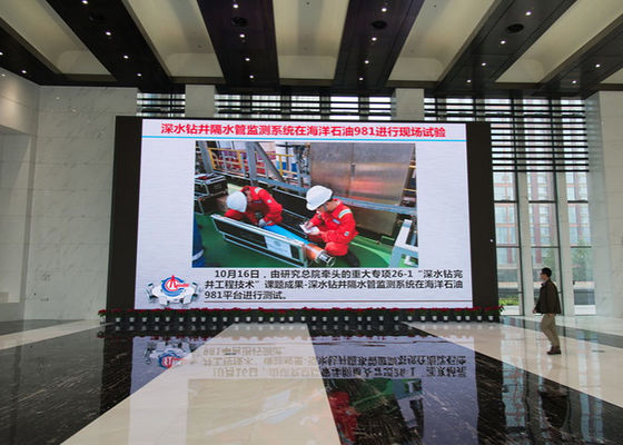 Full Video SMD2121 2.5 mm Indoor Led Video Wall، 160x160mm Display led led screen