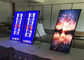 P2.5mm 1/32 Scan Floor Standed Led Display، 640 * 1920 mm Display Poster Retail